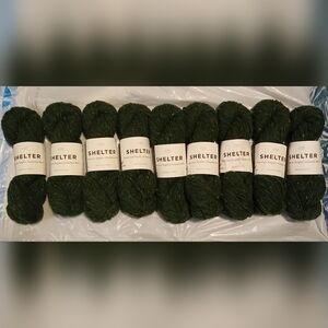 Brooklyn Tweed Shelter Colorway Button Jar (Deep Forest) Worsted Weight Yarn